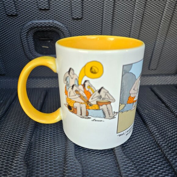 The Far Side Gary Larson Arts & Leisure Section Comic Mug 1996 Andrews McMeel - Picture 8 of 10